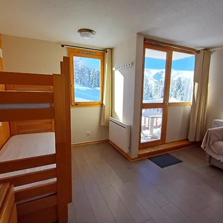 1 Piece Plagne Village 4 Personnes 2050 M Pied Des Pistes شقة *