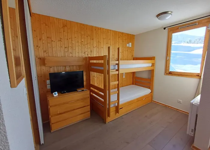 1 Piece Plagne Village 4 Personnes 2050 M Pied Des Pistes ラ・プラーニュ