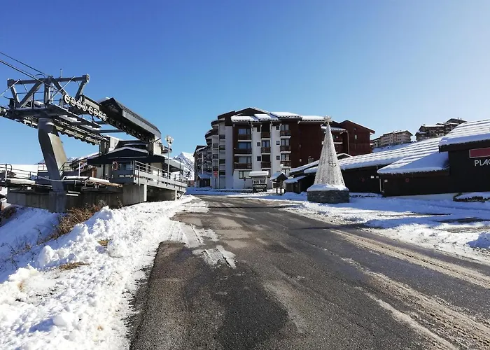 1 Piece Plagne Village 4 Personnes 2050 M Pied Des Pistes * لا بلاني